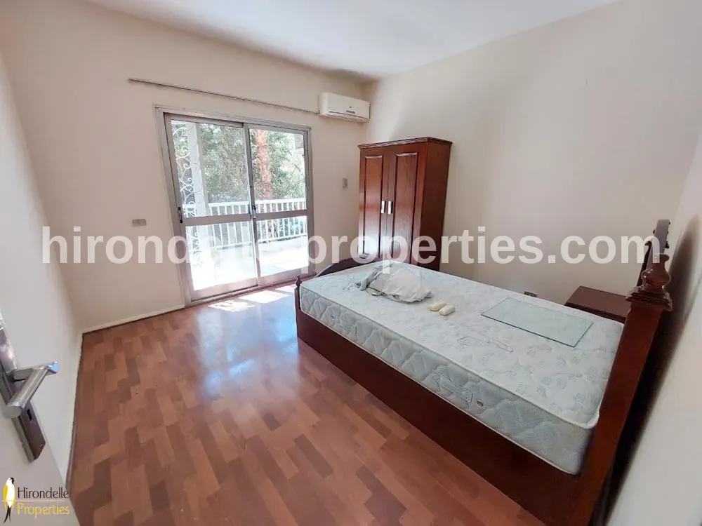 Ground Floor Duplex With Private Entrance And Garden For Rent In Maadi Degla