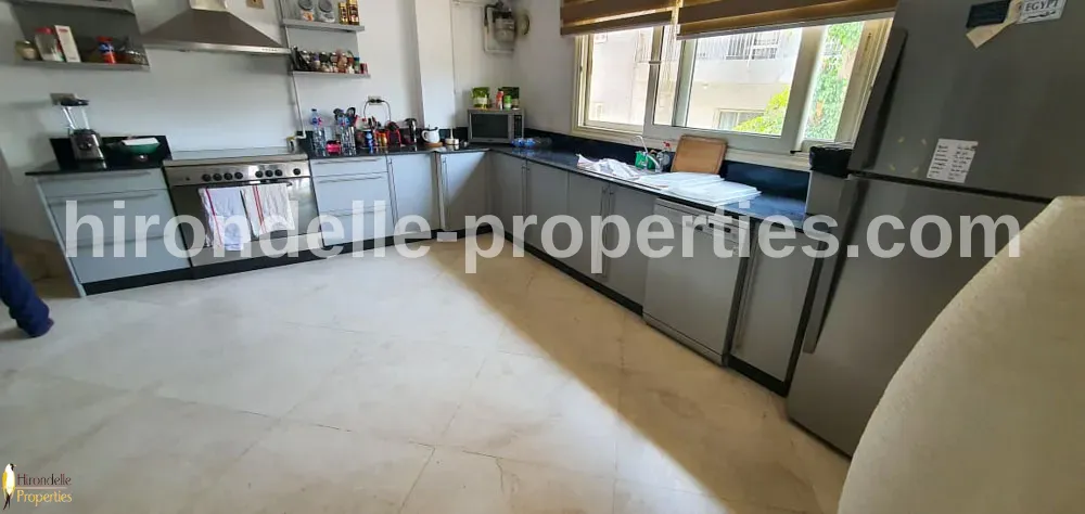 Penthouse With Shared Pool For Rent In Maadi Sarayat