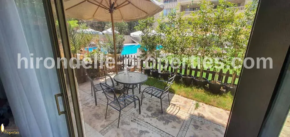 Ground Floor With Shared Pool For Rent In Maadi Sarayat