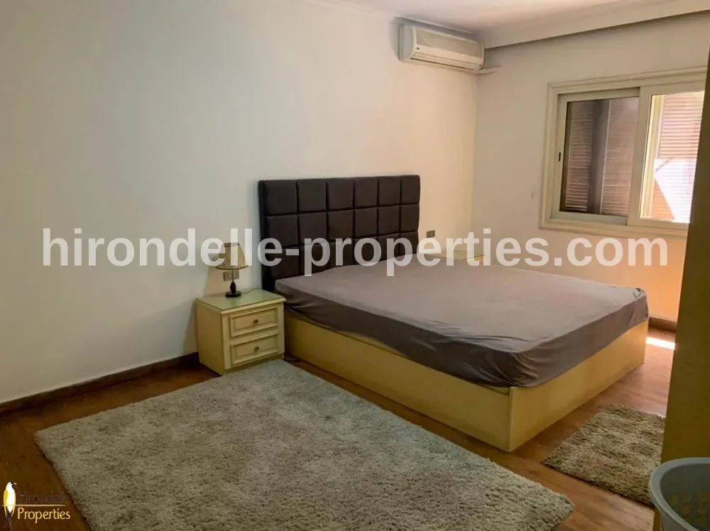 Four Bedrooms Flat For Rent In Maadi Sarayat