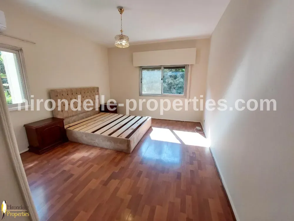 Ground Floor Duplex With Private Entrance And Garden For Rent In Maadi Degla