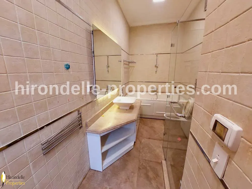 Ground floor With Shared Pool For Rent In Maadi Sarayat