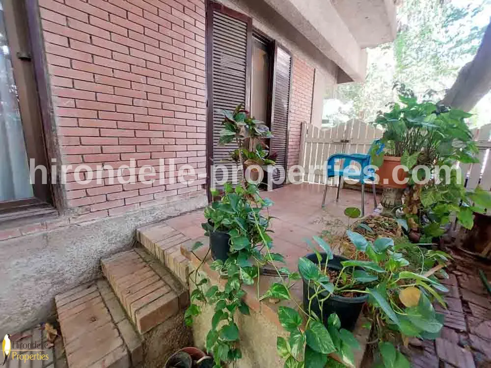 Ground Floor Duplex With Private Garden For Rent In Maadi Sarayat