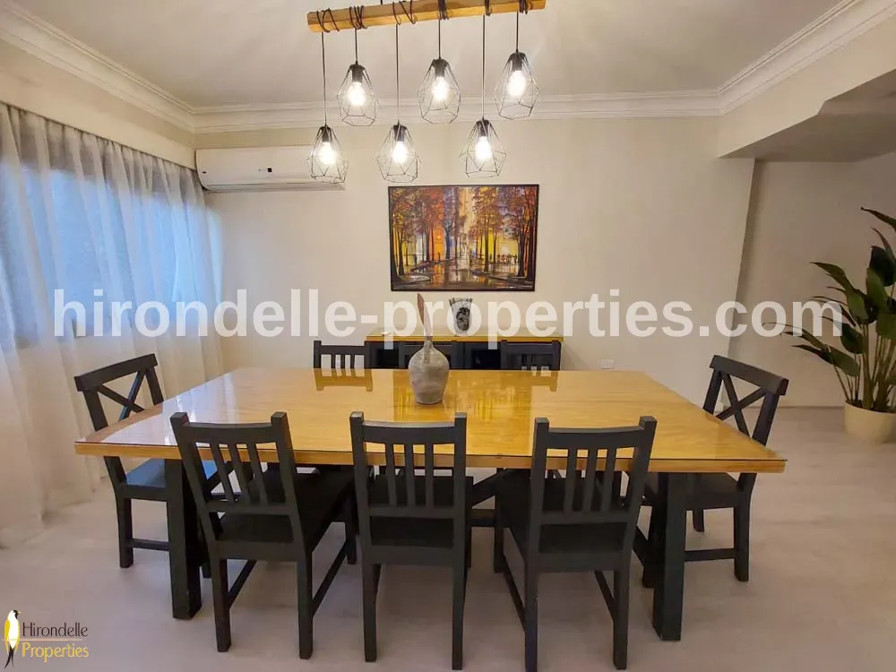 Duplex With Balcony For Rent In Maadi Degla