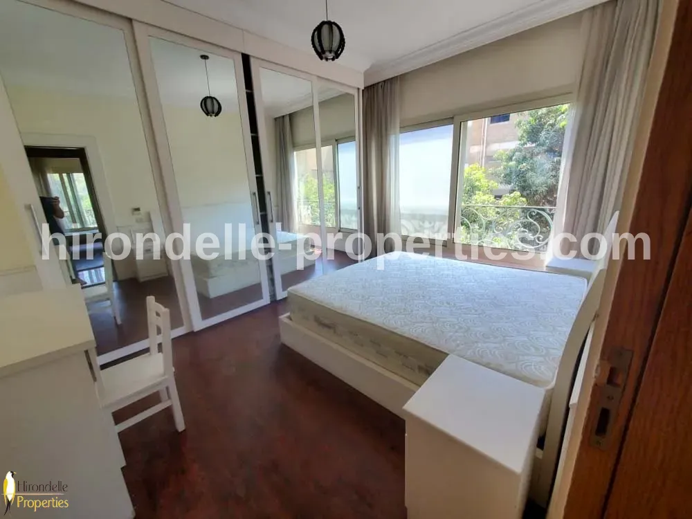 Penthouse With Shared Pool For Rent In Maadi Sarayat