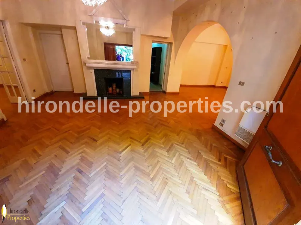 Prime Location Villa With Private Garden For Rent In Maadi Sarayat