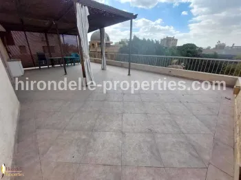 Penthouse With Big Terrace For Rent In Maadi Degla