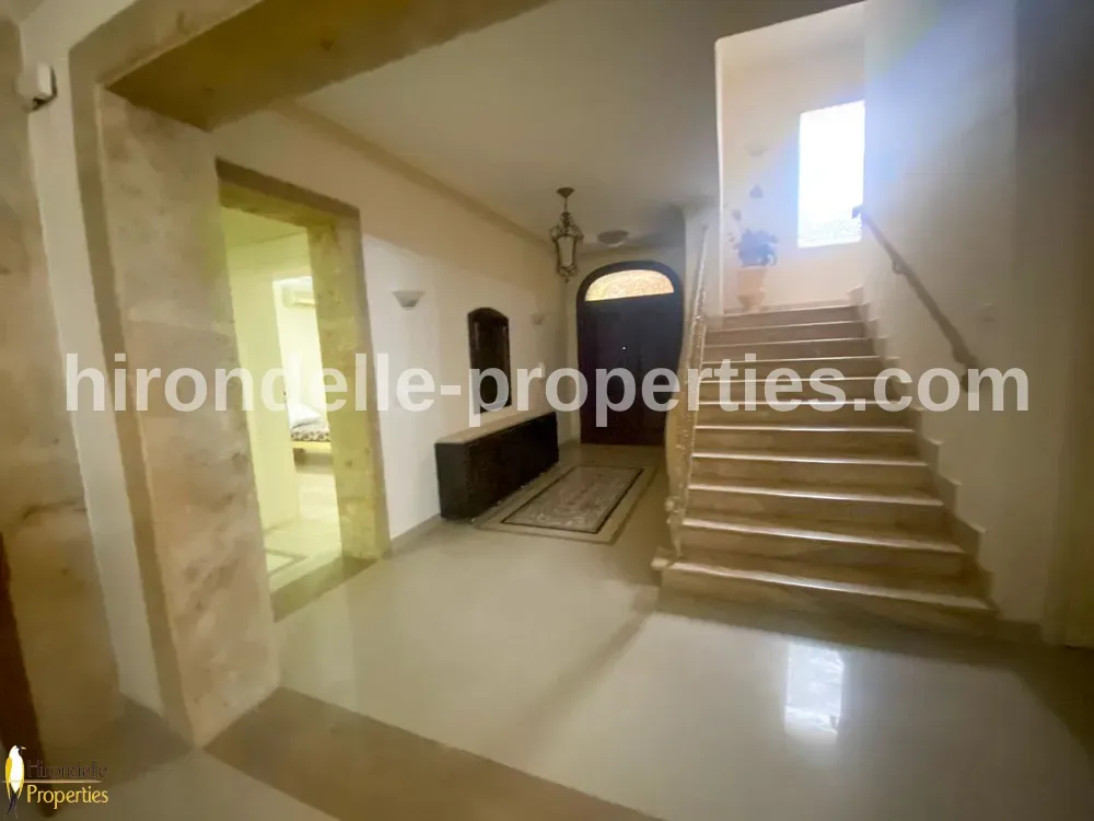 Duplex With Private Garden For Rent In Katameya Heights