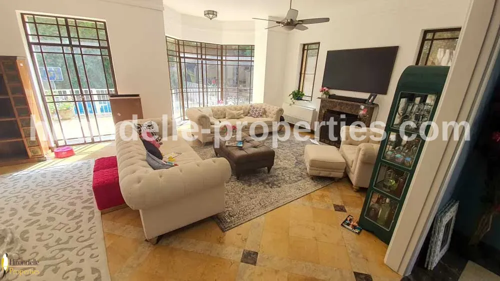 Villa With Private Pool And Garden For Rent In Maadi Sarayat