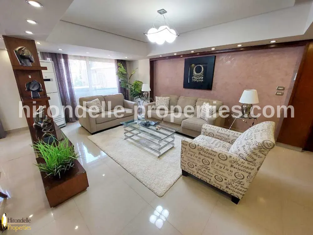 Modern Flat For Rent In Maadi Sarayat