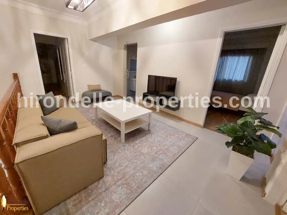 Duplex With Balcony For Rent In Maadi Degla