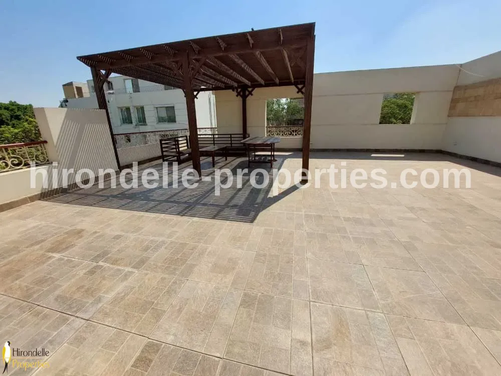 Modern Penthouse For Rent In Maadi Sarayat