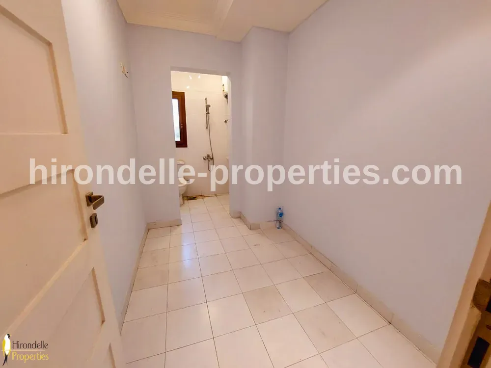 Ground Floor Duplex With Shared Pool For Rent In Maadi Degla