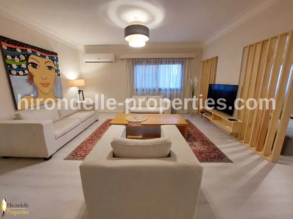 Duplex With Balcony For Rent In Maadi Degla