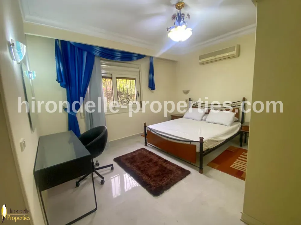 Duplex With Private Garden For Rent In Katameya Heights