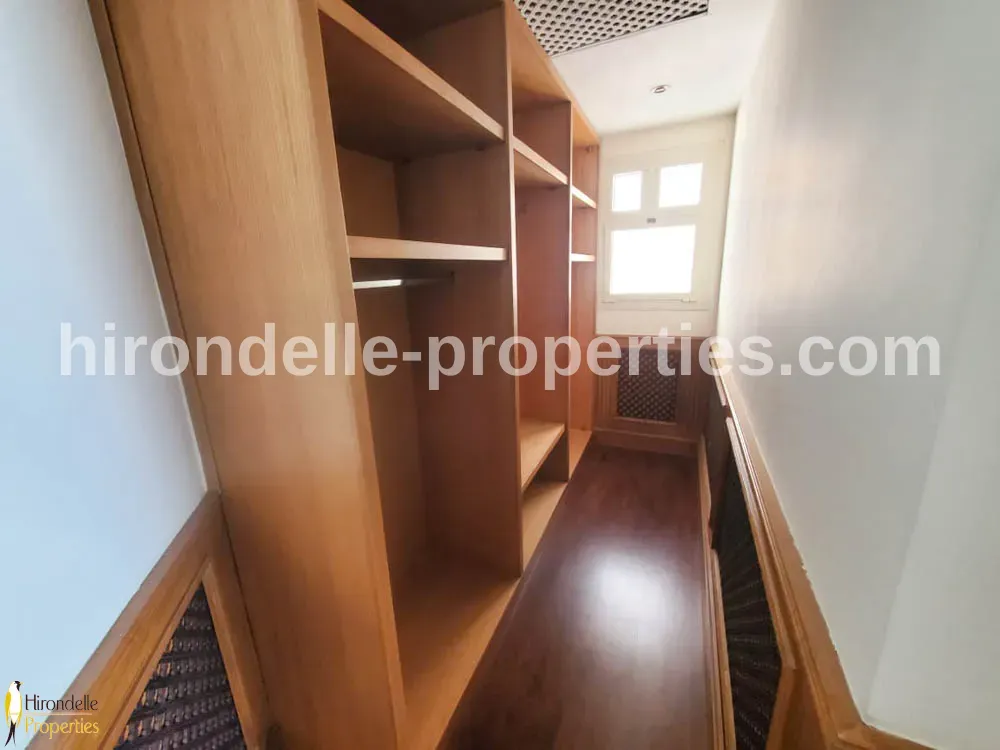 Penthouse With Shared Pool For Rent In Maadi Sarayat