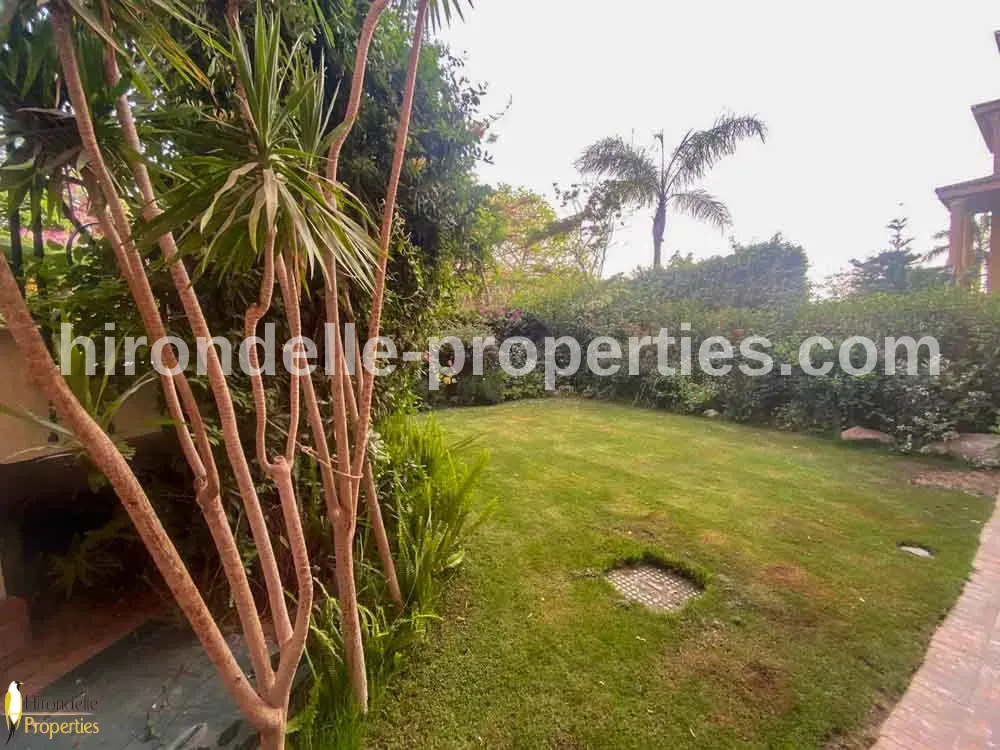 Duplex With Private Garden For Rent In Katameya Heights