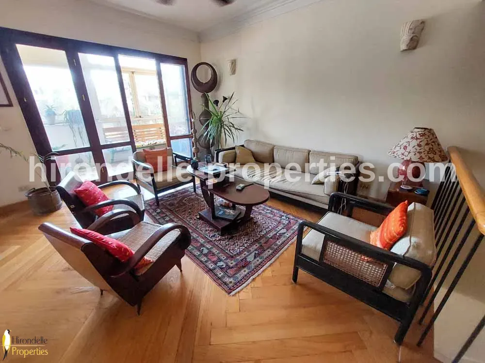 Unique Duplex For Rent In Maadi Sarayat