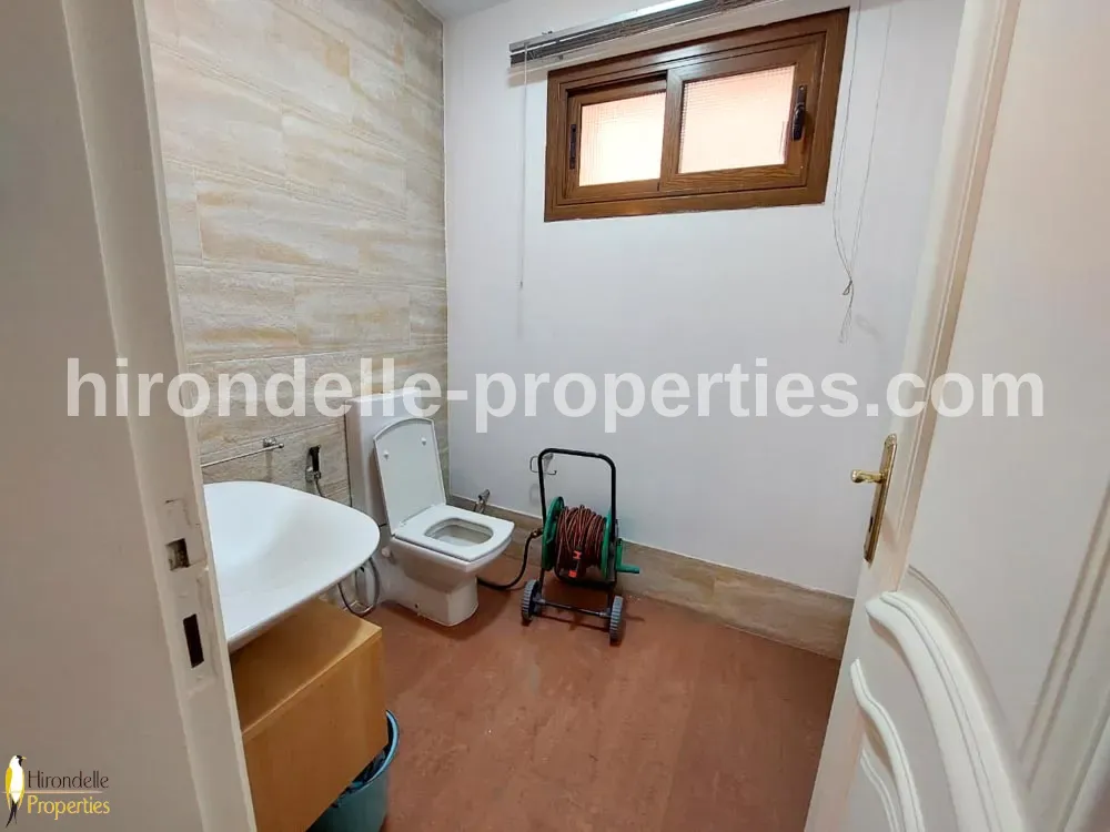 Luxurious Flat With Shared Pool For Rent In Maadi Degla