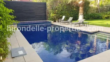 Villa With Private Swimming Pool For Rent In Katameya Heights