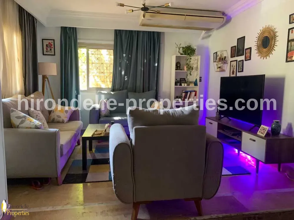 Ground Floor With Private Entrance And Garden For Rent In Maadi Sarayat