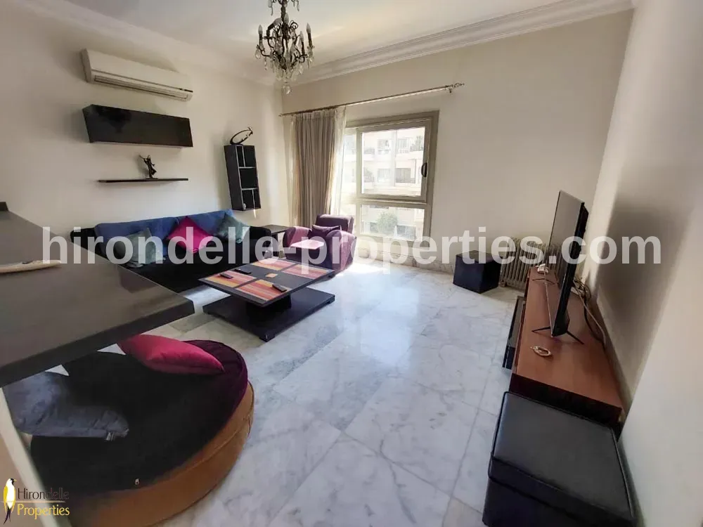 Flat With Shared Pool And GYM 4 Rent In Maadi Sarayat