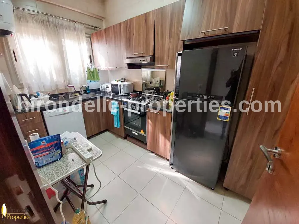 Good Price Flat With Shared Pool For Rent In Maadi Sarayat 