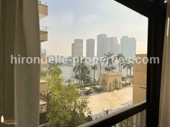 Flat Overlooking Nile View For Rent In Zamalek North