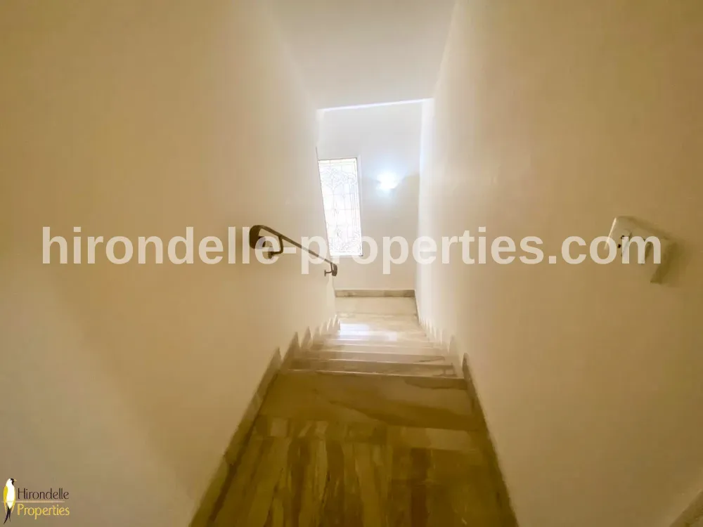 Duplex With Private Garden For Rent In Katameya Heights