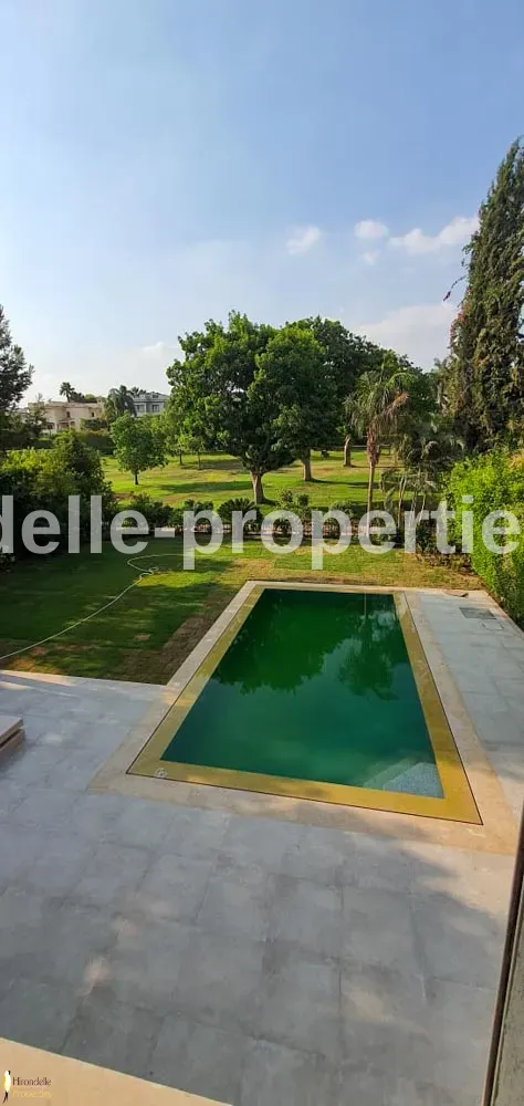 Villa With Pool And Garden For Rent In Katameya Heights