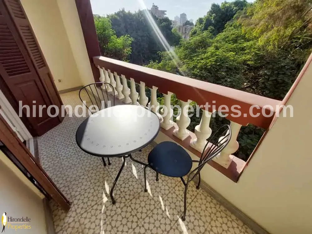 Flat With Shared Pool And Clubhouse For Rent In Maadi