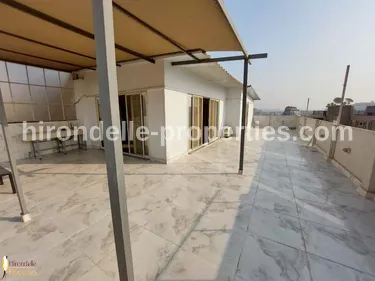 Studio Penthouse With Big terraces For Rent In Maadi Sarayat