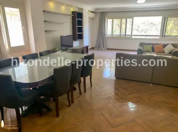 Four Bedrooms Flat For Rent In Maadi Sarayat