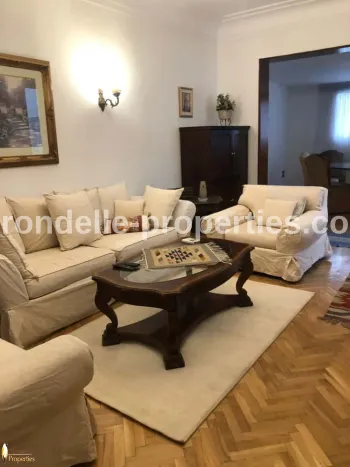 Apartment With Balcony For Rent In Zamalek