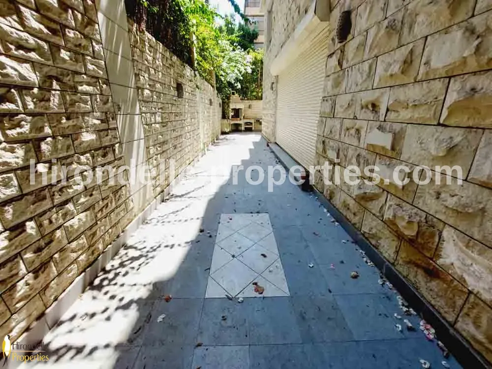 Ground floor With Shared Pool For Rent In Maadi Sarayat