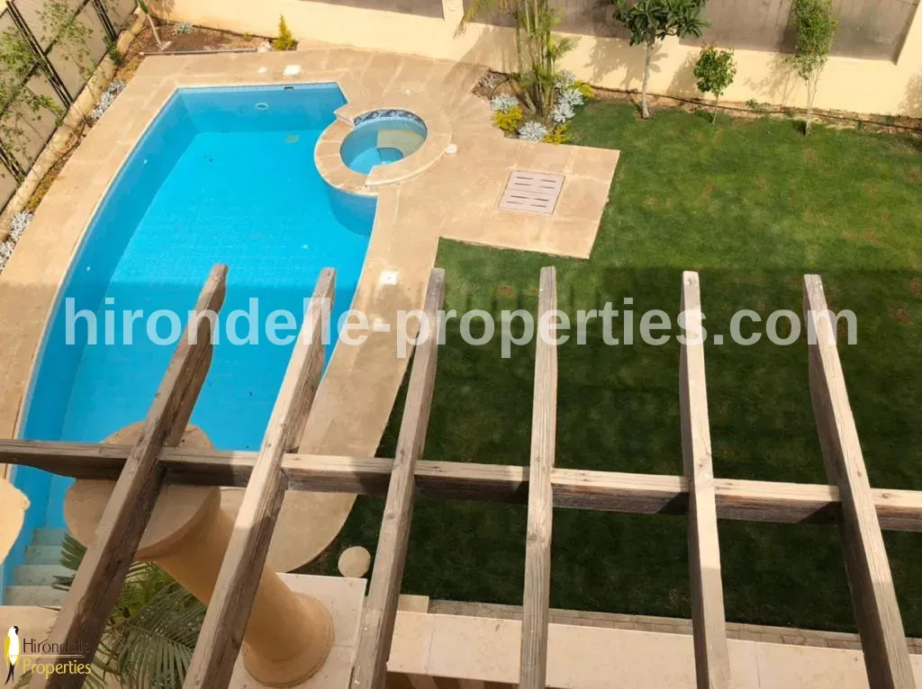 Villa With Private Pool For Rent In The Villa Compound