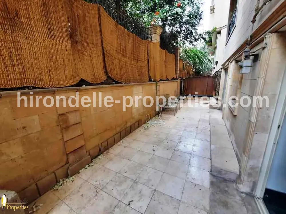 Ground Floor With Shared Pool For Rent In Maadi Sarayat