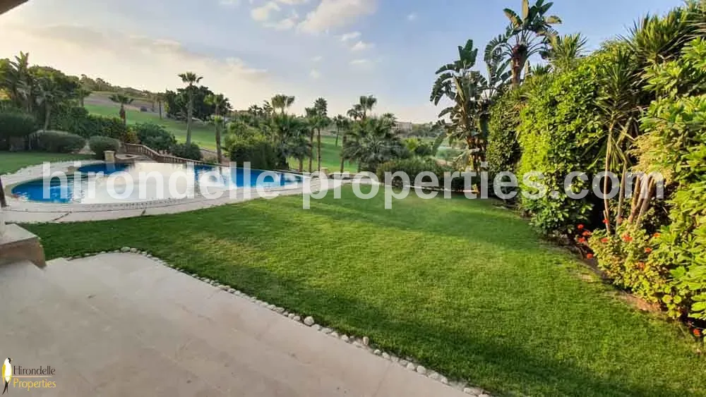 Townhouse Overlooking Golf View For Rent In Katameya Heights