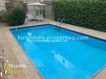 Villa With Private Pool For Rent Maadi Degla