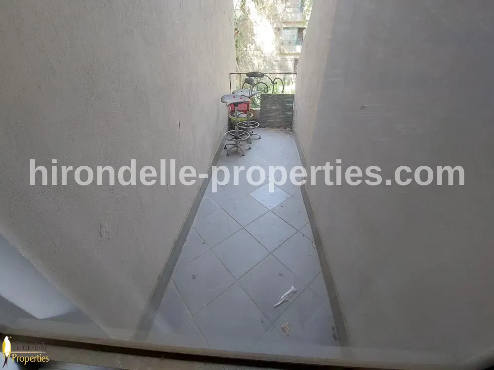 Flat With Shared Pool And GYM 4 Rent In Maadi Sarayat