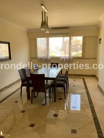 Open View Apartment For Rent In Zamalek North