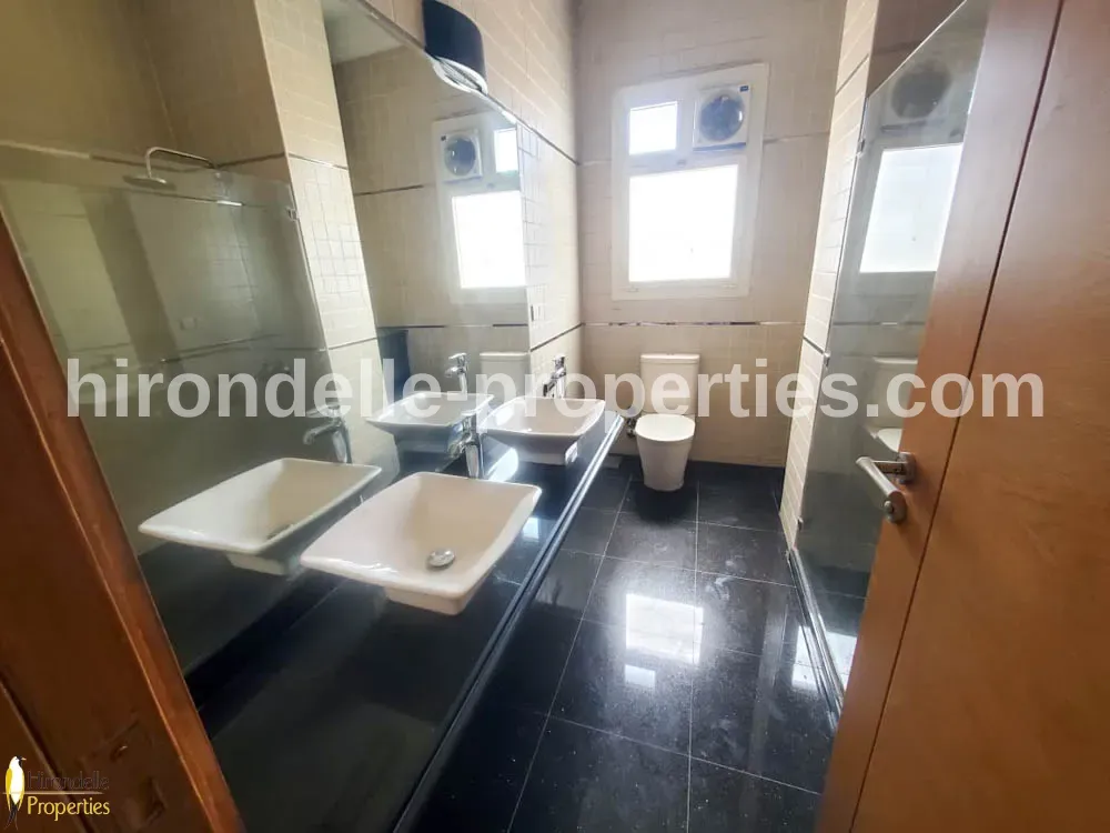 Penthouse With Shared Pool For Rent In Maadi Sarayat