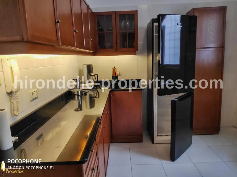 Apartment With Balcony For Rent In Zamalek