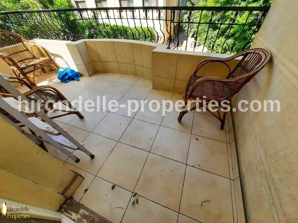 Flat With Balcony For Rent In Maadi Degla