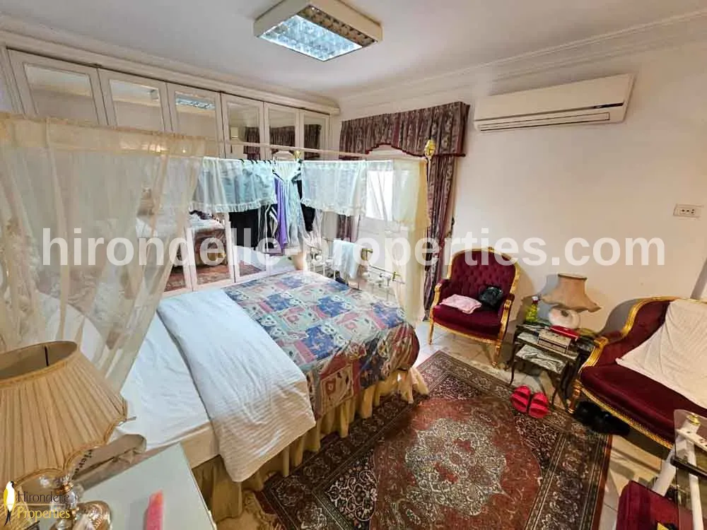 Sunny Apartment For Rent In Maadi Sarayat