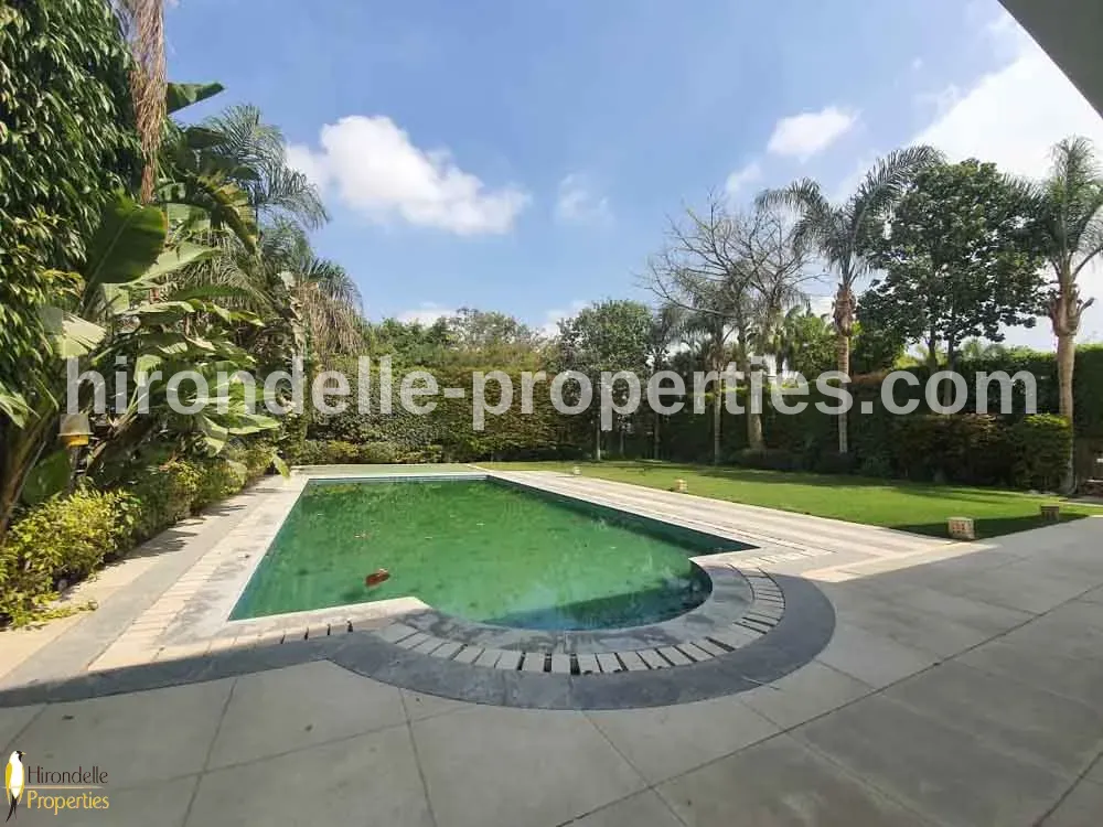 Villa With Private Swimming Pool For Sale In Katameya Heights