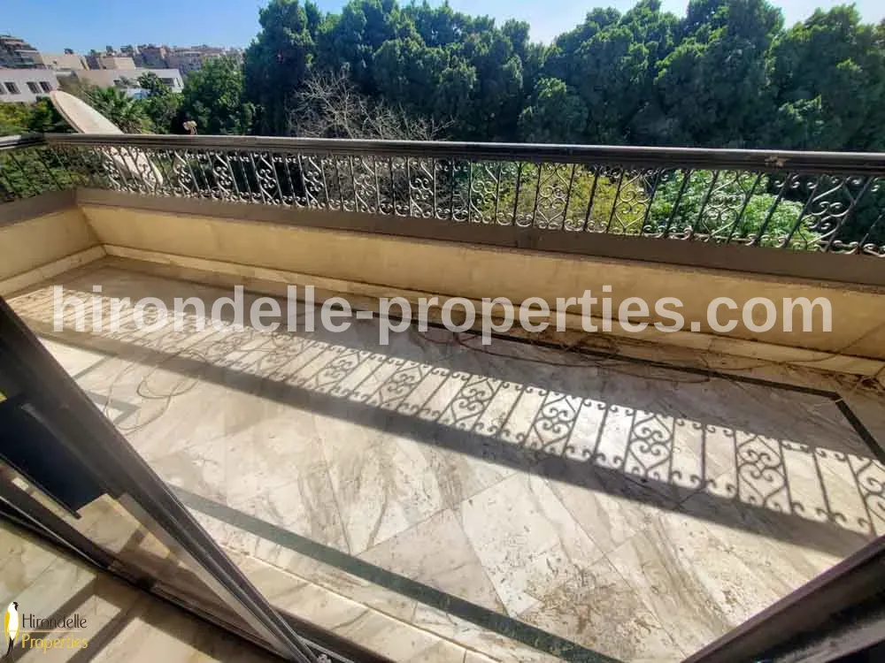 Flat With Balcony For Rent in Maadi Degla