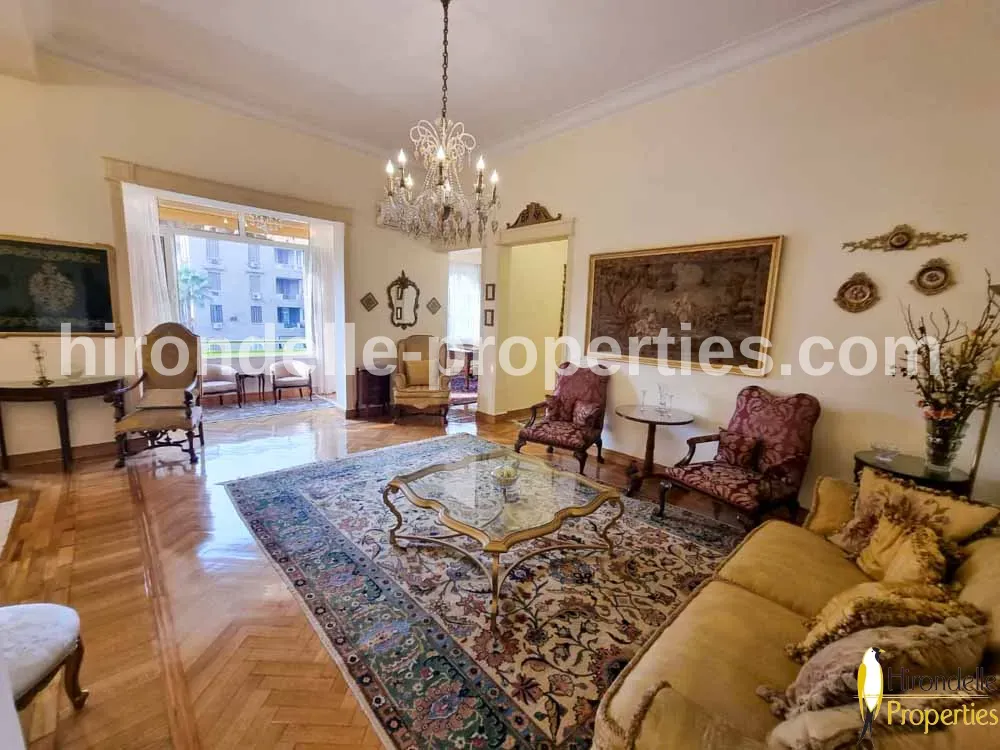 Modern Furniture Flat For Rent In Zamalek