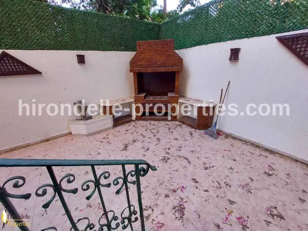 Ground Floor With Private Entrance And Backyard For Rent In Maadi Degla