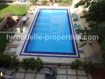 Apartment With Shared Pool For Rent In Maadi Sarayat